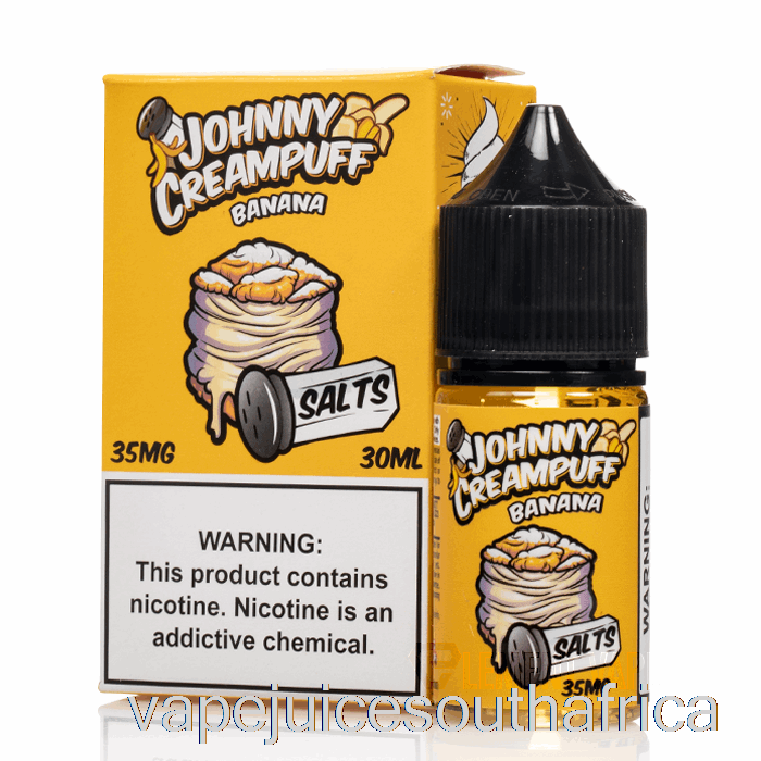 Vape Juice South Africa Banana - Johnny Creampuff Salts - 30Ml 35Mg